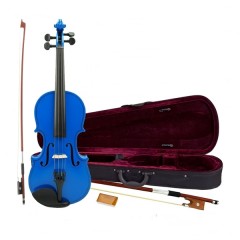 Vioara clasica lemn , marime 4/4, doua arcusuri, toc din material