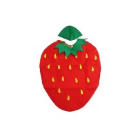 Costum fruct Capsuna, rosu, marime universala Costum fruct Capsuna, rosu, marime universala