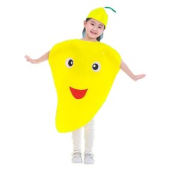 Costum fruct Mango,  , galben, marime universala