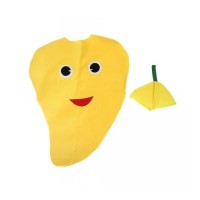 Costum fruct Mango,  galben, marime universala
