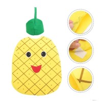 Costum fruct Ananas,  galben, marime universala
