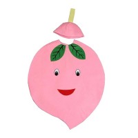 Costum fruct Piersica,  roz, marime universala