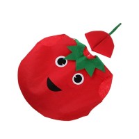 Costum leguma Rosie, rosu, marime universala