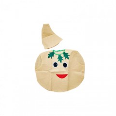 Costum leguma Cartof, bej, marime universala