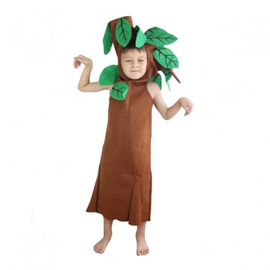Costum Copac,  maro, marime universala