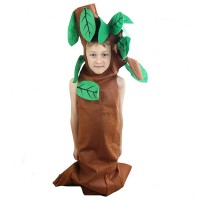 Costum Copac,  maro, marime universala