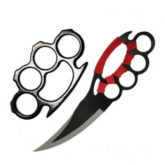 Set cutit de vanatoare si box ,   25 cm, husa inclusa