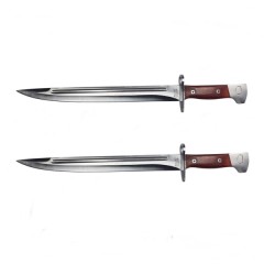 Set doua cutite AK pentru camping si vanatoare, , 43 cm