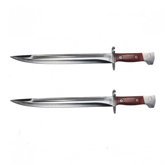 Set doua cutite AK pentru camping si vanatoare,  43 cm