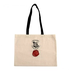 Geanta tote bag,  Harry Potter Scrisoare admitere Hogwarts, , Bumbac