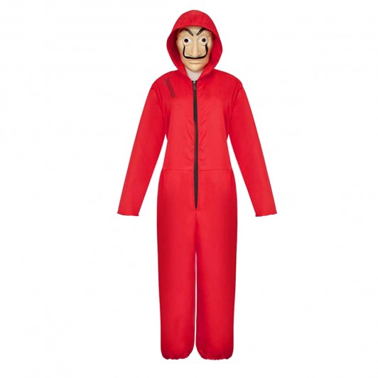 Costum pentru adulti, La Casa de Papel, rosu, marime M Costum pentru adulti, La Casa de Papel, rosu, marime M