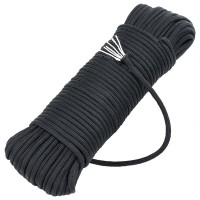 Snur Paracord Premium,  Negru, 30 m