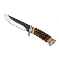 Cutit de vanatoare, Deer Corn, 26 cm, Otel inoxidabil Cutit de vanatoare, Deer Corn, 26 cm, Otel inoxidabil