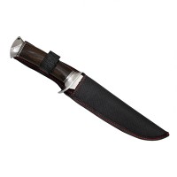 Cutit de vanatoare,   Woody Hunting, 29 cm, Maro