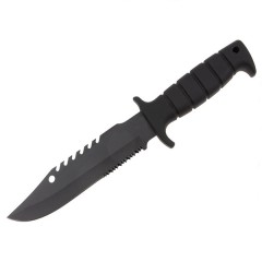 Cutit tactic, , Ultimate Survival, 29 cm, Negru
