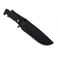 Cutit tactic,  Ultimate Survival, 29 cm, Negru