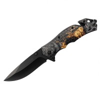 Briceag salvare,   Hunting Deer, 21 cm, Otel inoxidabil