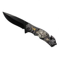 Briceag salvare ,   Fantasy Wolf, 21 cm, Otel inoxidabil