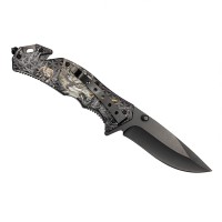 Briceag salvare ,   Fantasy Wolf, 21 cm, Otel inoxidabil
