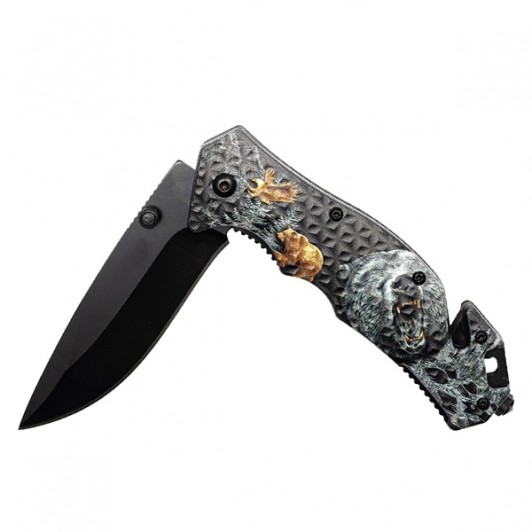 Briceag salvare ,   Fantasy Bear, 21 cm, Otel inoxidabil