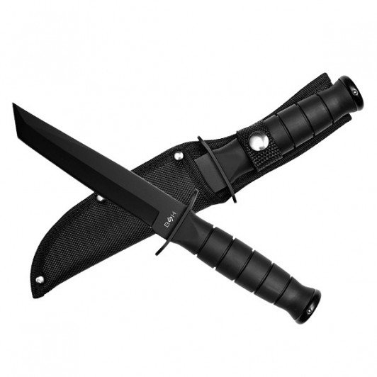 Cutit tactic de vanatoare,  Peacemaker, 26.5 cm, Negru