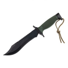 Cutit tactic, , Military Rambo, 30.7 cm, Verde