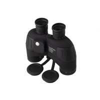 Binocul profesional cu compas si busola electronica,  Negru, 10x50