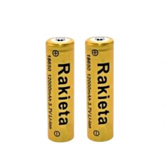 Set doi acumulatori 18650 Li-Ion, , 3.7V 12000mAh