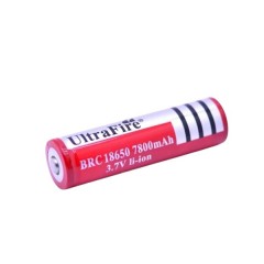 Acumulator , GH 18650, 7800 mAh, 3.7 V, Li-ion, rosu