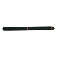 Baston telescopic cromatic,  100 cm, negru, teaca inclusa