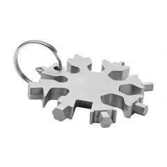 Surubelnita stea multifunctionala tip breloc, , otel inoxidabil, breloc