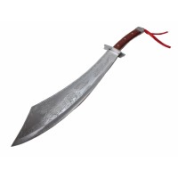 Set maceta si sabie de vanatoare,  54 cm , cutit de aruncat inclus