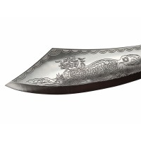 Set maceta si sabie de vanatoare,  54 cm , cutit de aruncat inclus