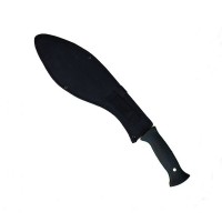 Set sabie si maceta de vanatoare,   Kukri Black, 44 cm, husa inclusa