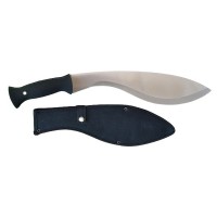 Set sabie si maceta de vanatoare,   Kukri Silver, 44 cm, husa inclusa