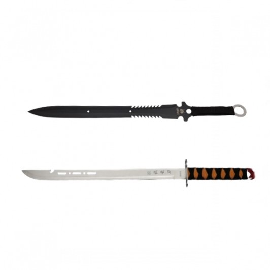 Set doua sabii, Ninja Path, 70 cm, teaca inclusa Set doua sabii, Ninja Path, 70 cm, teaca inclusa