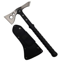 Set topor si sabie de vanatoare, DEPOX®, argintiu, 38 cm, teaca inclusa Set topor si sabie de vanatoare, DEPOX®, argintiu, 38 cm, teaca inclusa