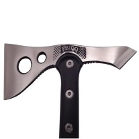 Set topor si sabie de vanatoare,  argintiu, 38 cm, teaca inclusa