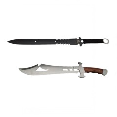 Set sabie si maceta, Style of Persia, otel inoxidabil, 50 cm, argintiu Set sabie si maceta, Style of Persia, otel inoxidabil, 50 cm, argintiu