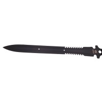 Set trei sabii de vanatoare   Last Ronin, maner textil, 68.5 cm, negru