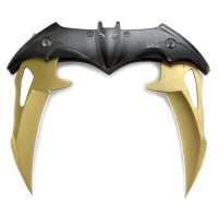 Briceag cu doua taisuri, auriu, 32 cm