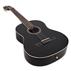 Chitara clasica din lemn  , Decor, 104 cm, negru