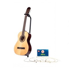 Chitara clasica din lemn,  , 95 cm, set de corzi inclus