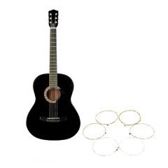 Chitara clasica din lemn DEPOX®,set de corzi incluse, 95 cm, Clasic Black Chitara clasica din lemn DEPOX®,set de corzi incluse, 95 cm, Clasic Black