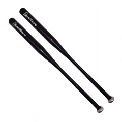 Set doua bate de baseball , Home Run, aluminiu, 80 cm, negru