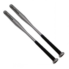 Set doua bate de baseball , Home Run, aluminiu, 80 cm, argintiu