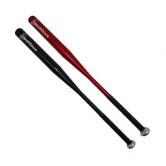 Set doua bate de baseball, Black Red, aluminiu, 80 cm, rosu