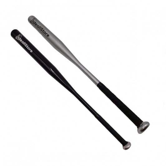 Set doua bate de baseball , aluminiu, 80 cm, argintiu