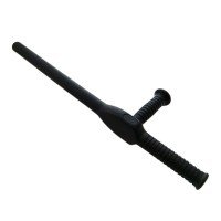 Baston tonfa autoaparare, 59 cm, negru, suport inclus Baston tonfa autoaparare, 59 cm, negru, suport inclus
