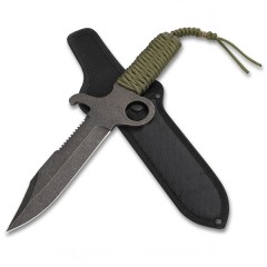 Cuțit de vânătoare Full Tang,   kaki, 34 cm